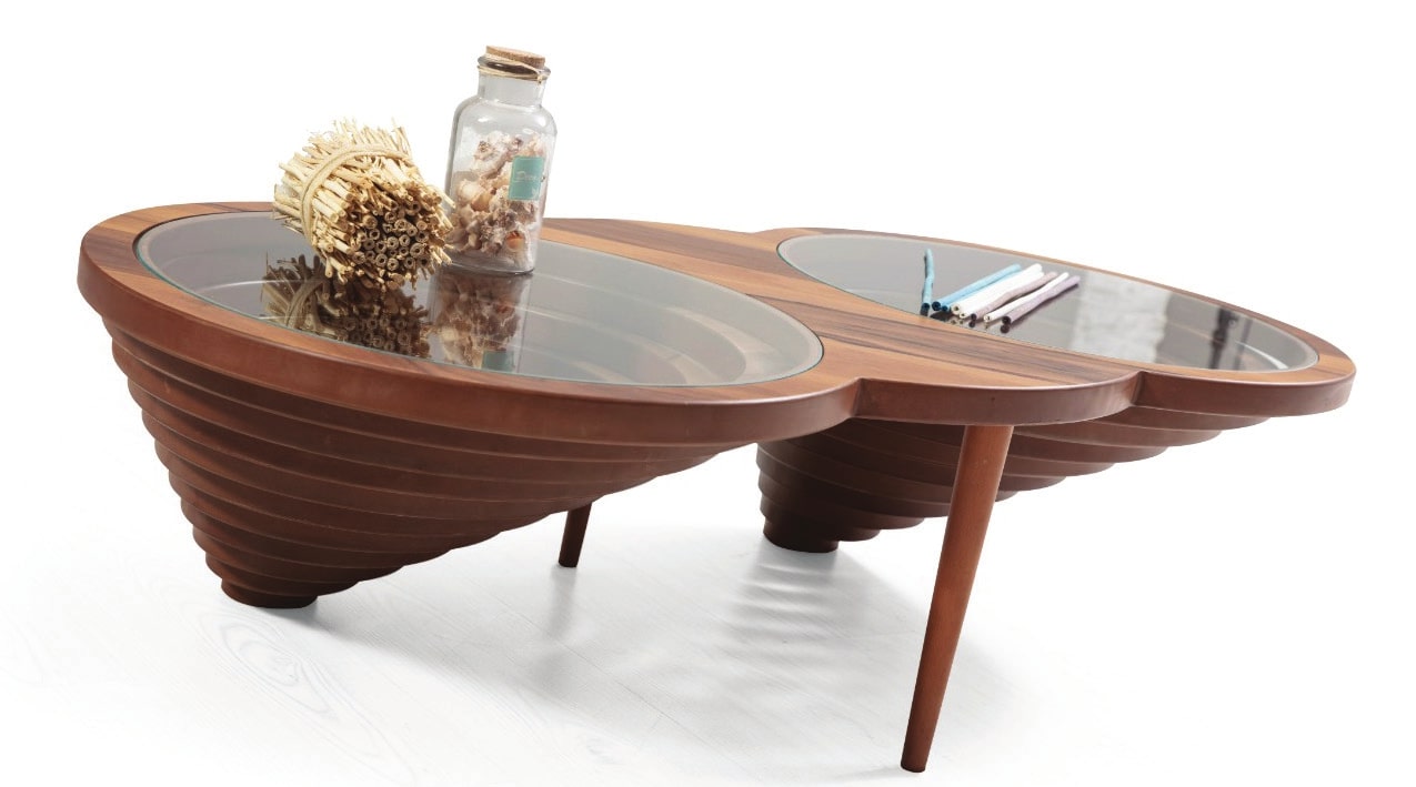 copper coffee table