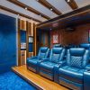 Yale blue Recliner - Image 2